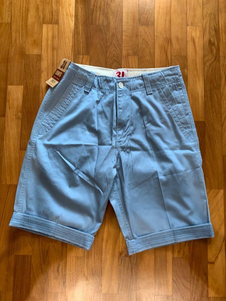 levi denim cargo shorts