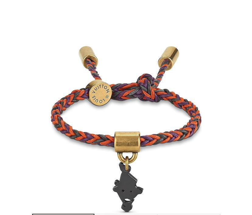 Louis Vuitton Unisex Bracelet Virgil Abloh SS19  Leather friendship  bracelet, Unisex bracelets, Louis vuitton jewelry