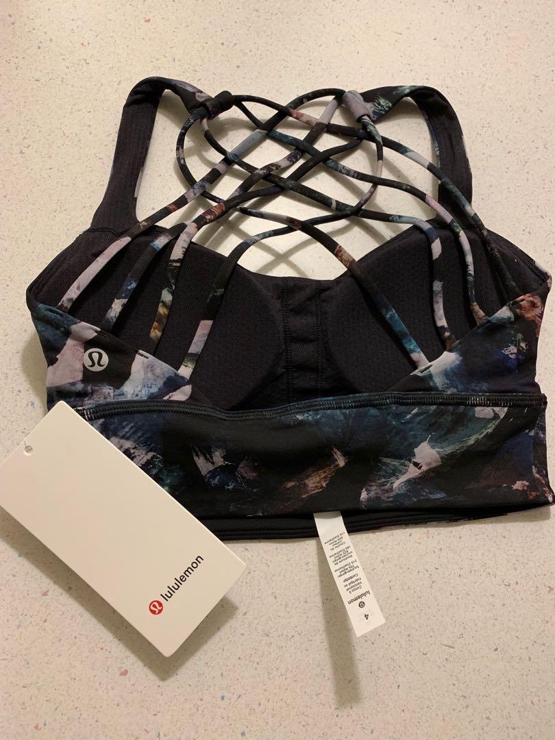 free to be long line bra lululemon
