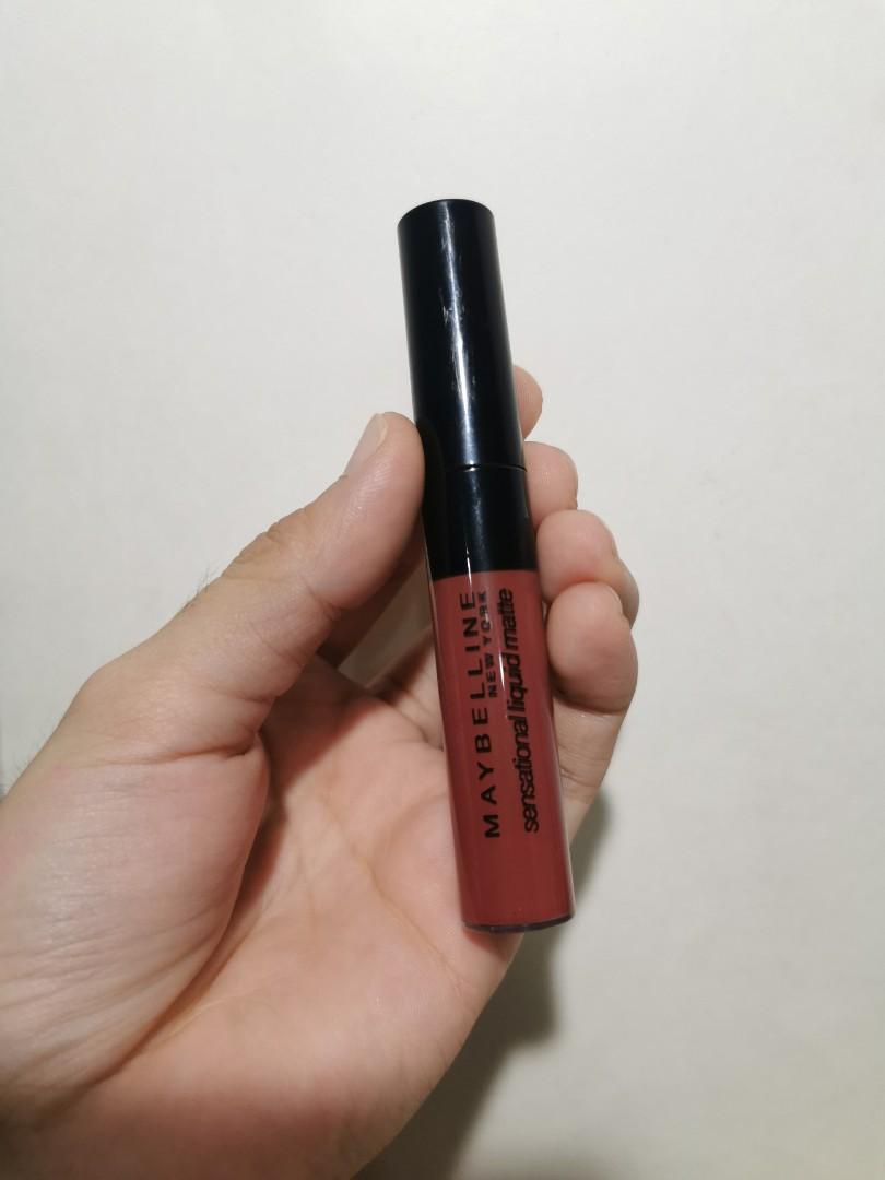 maybelline sensational liquid matte made easy