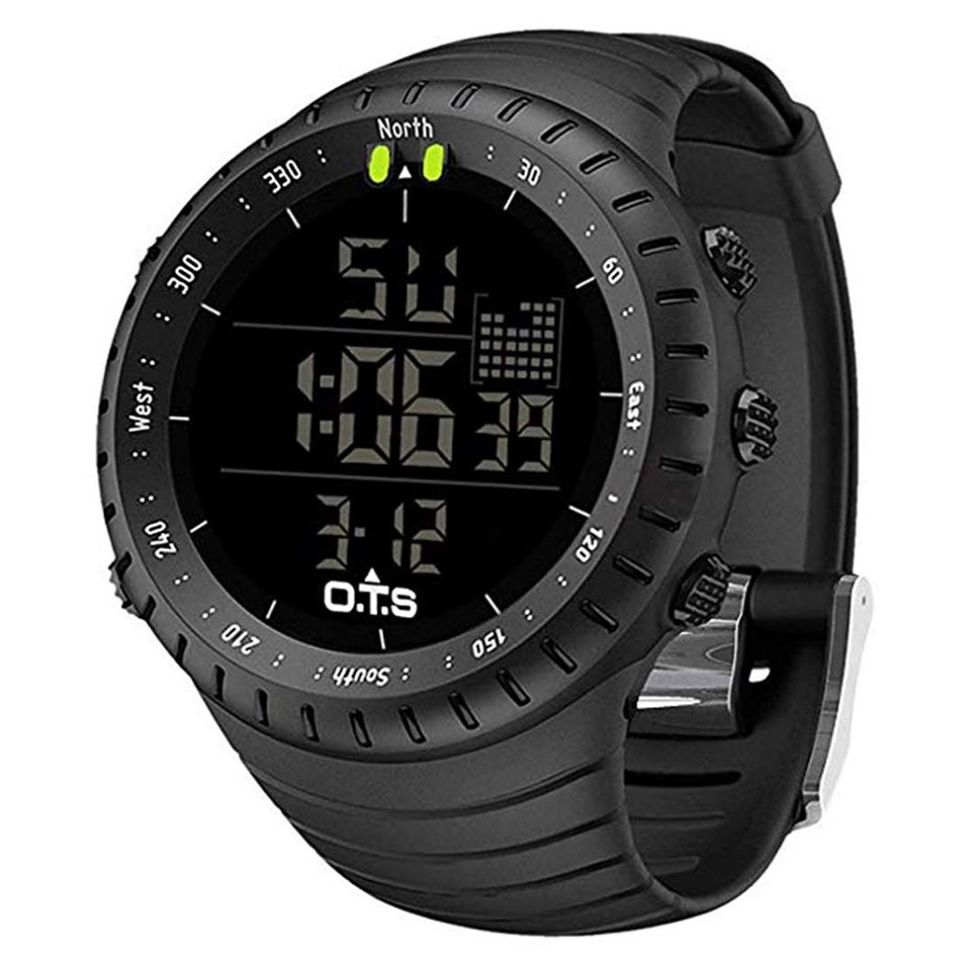 digital wrist watch with alarm