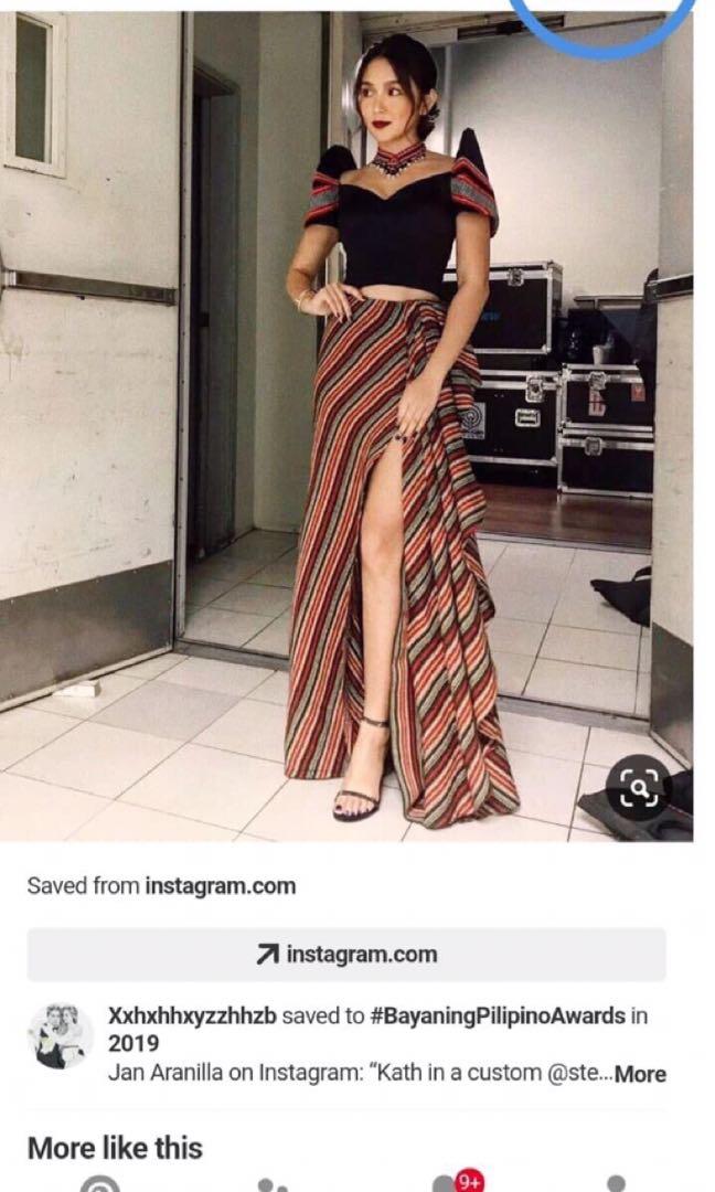 filipiniana dress in lucky plaza