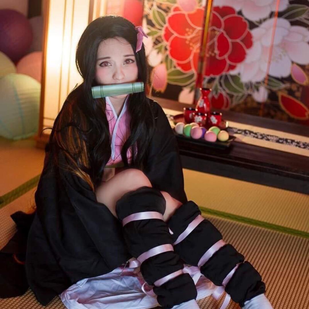 Nezuko Cosplay, Everything Else on Carousell