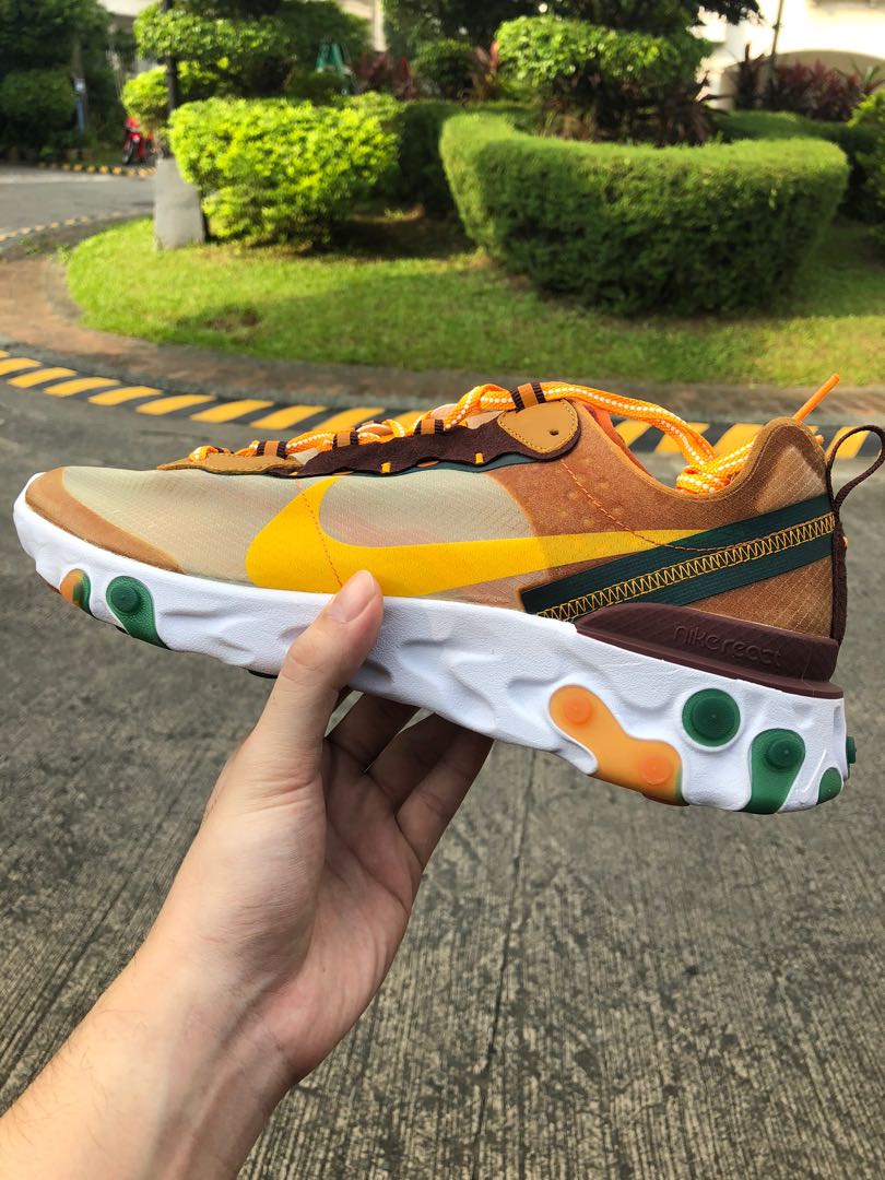 nike react 87 orange