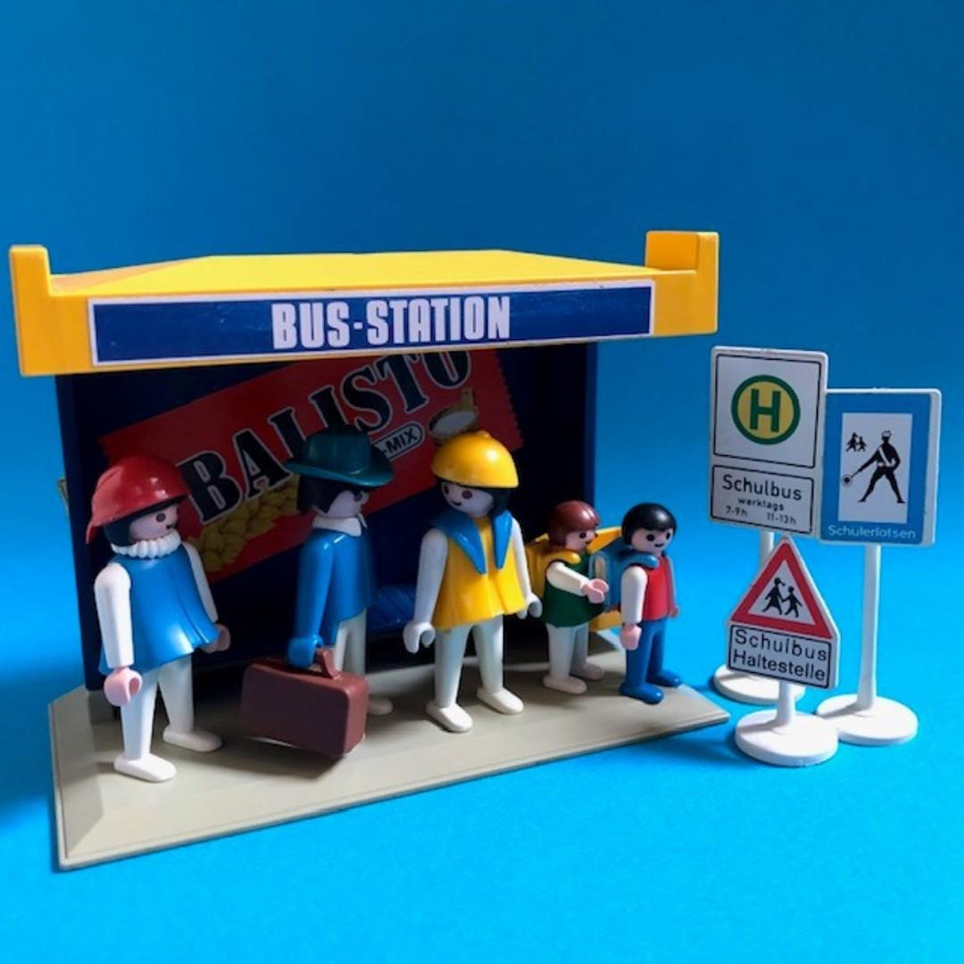 playmobil bus stop
