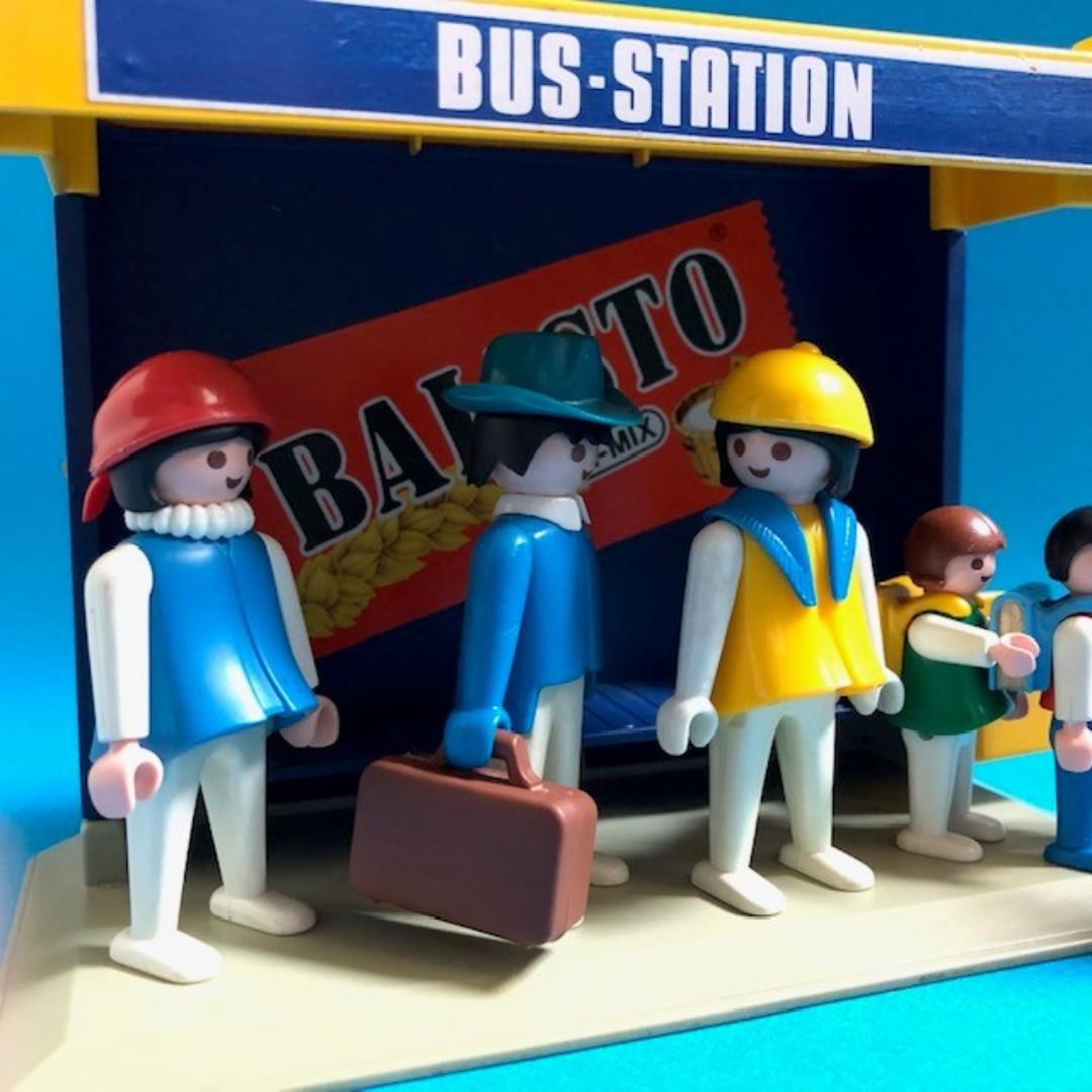 playmobil bus stop