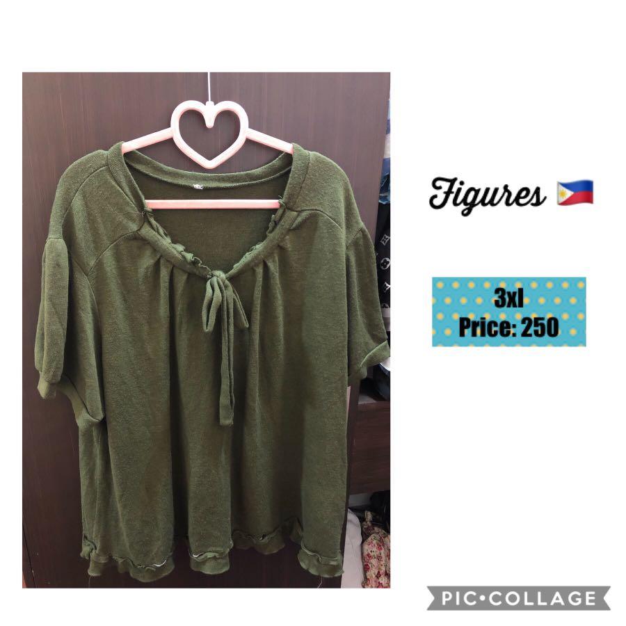Plus Size Blouse Ribbon Ala Blair Waldorf Women S Fashion