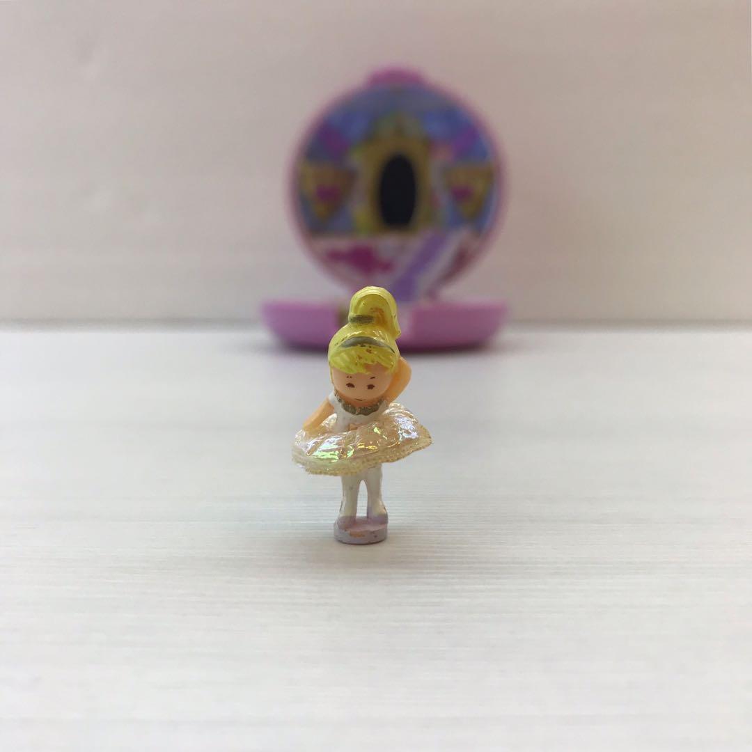 Figurine Polly Pocket Ballerine Bluebird 1993 – Variante Rare, Thème Danse