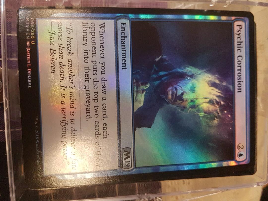 Psychic Corrosion Foil Og Toys Games Board Games Cards On