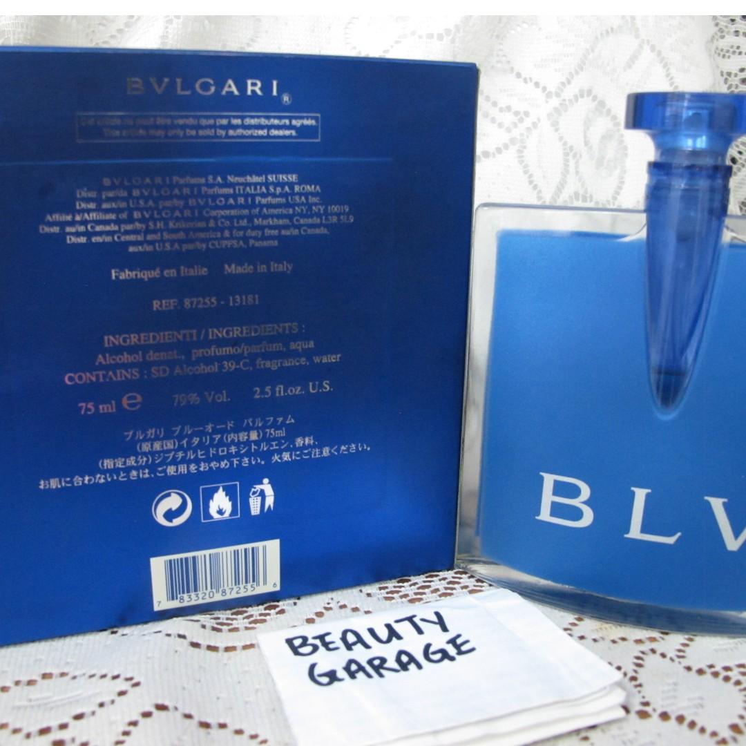 Bvlgari store blv discontinued