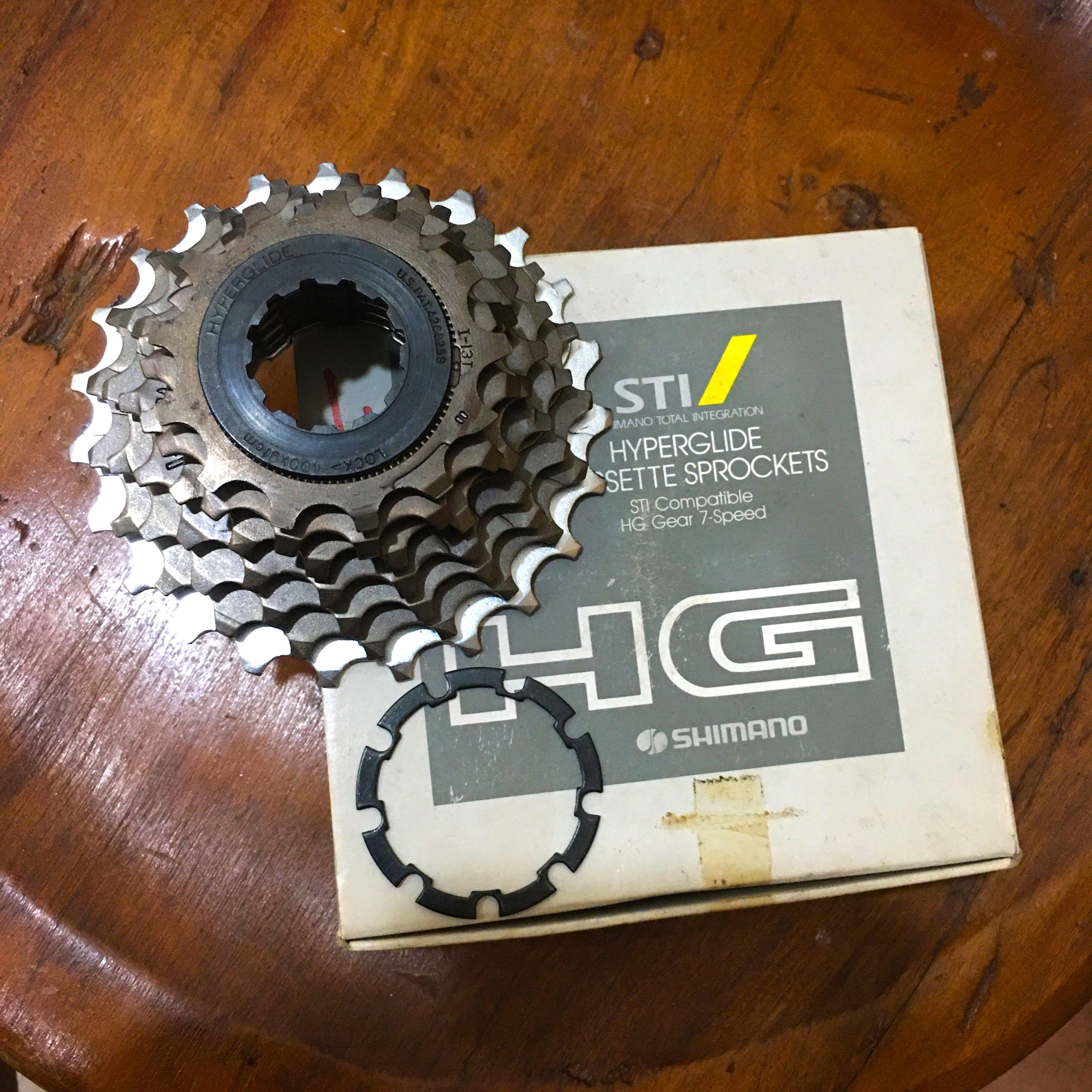 Cassette Shimano 7 Vitesses - Hyperglide 13-23T - Deore XT - Occasion Japon