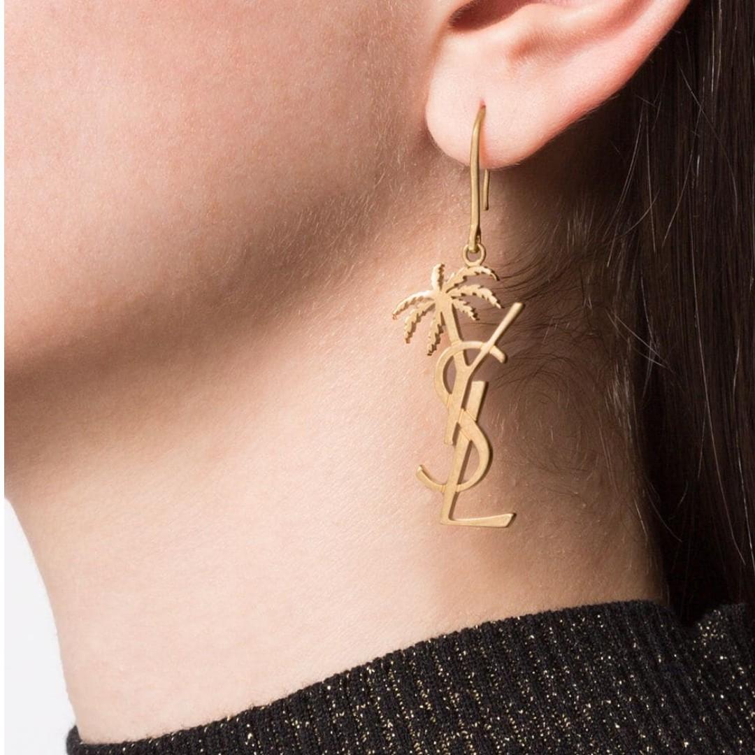 Ysl new arrivals palm earrings