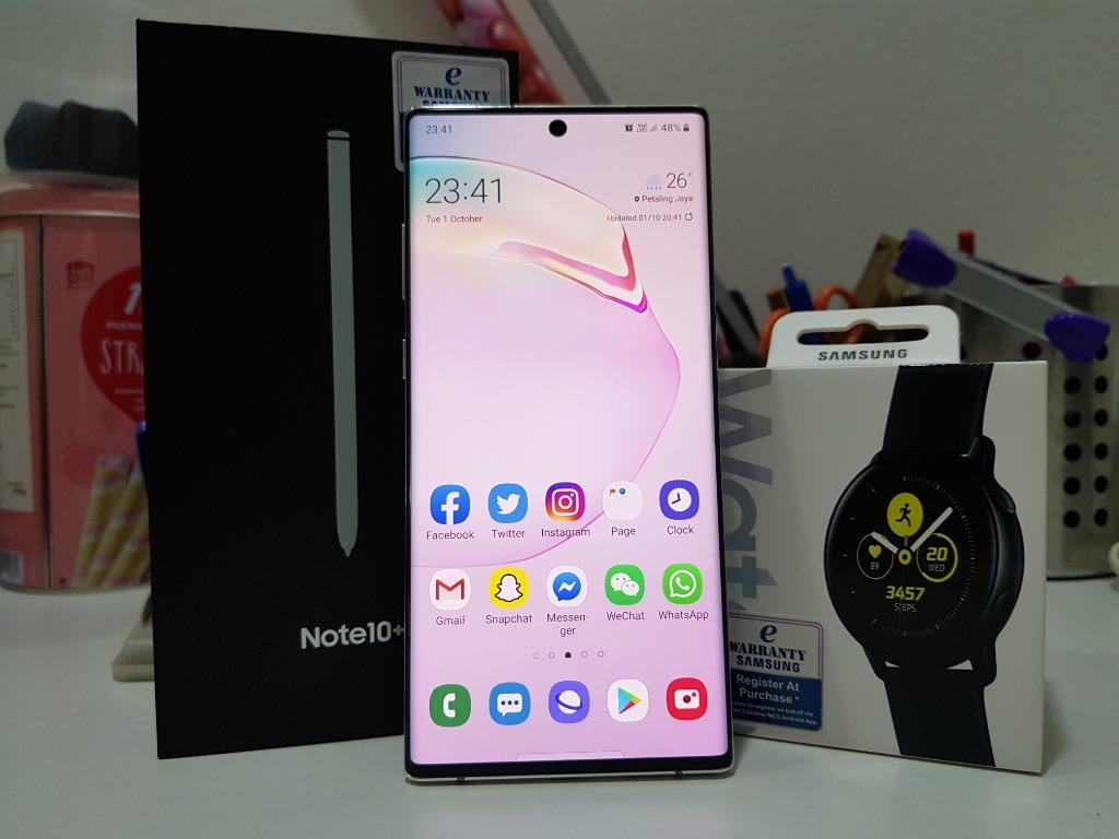 Galaxy watch active note 10 plus online
