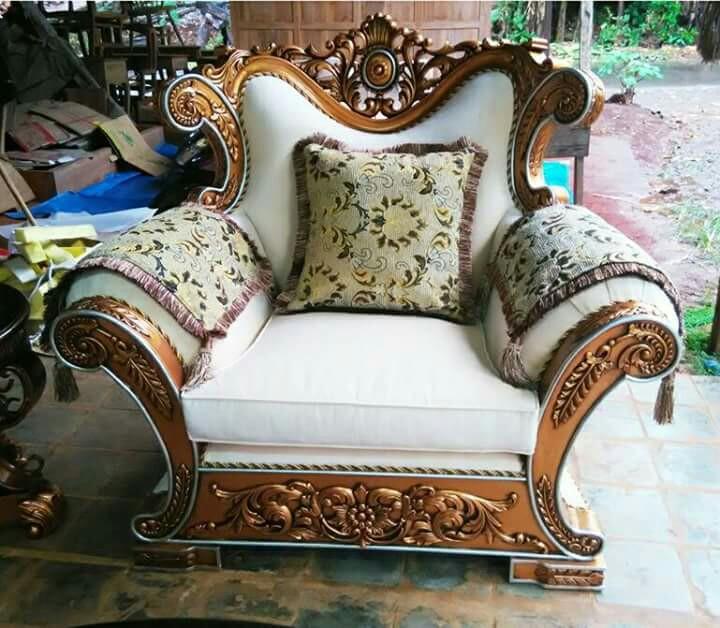 Sofas table oval, Furniture, Sofas on Carousell