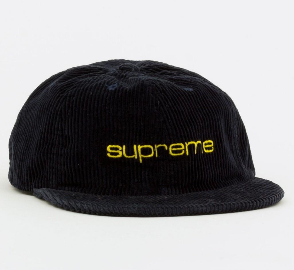 supreme compact logo 6 panel