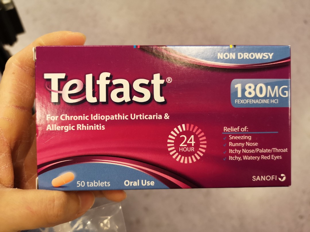 telfast fexofenadine tablets 180mg