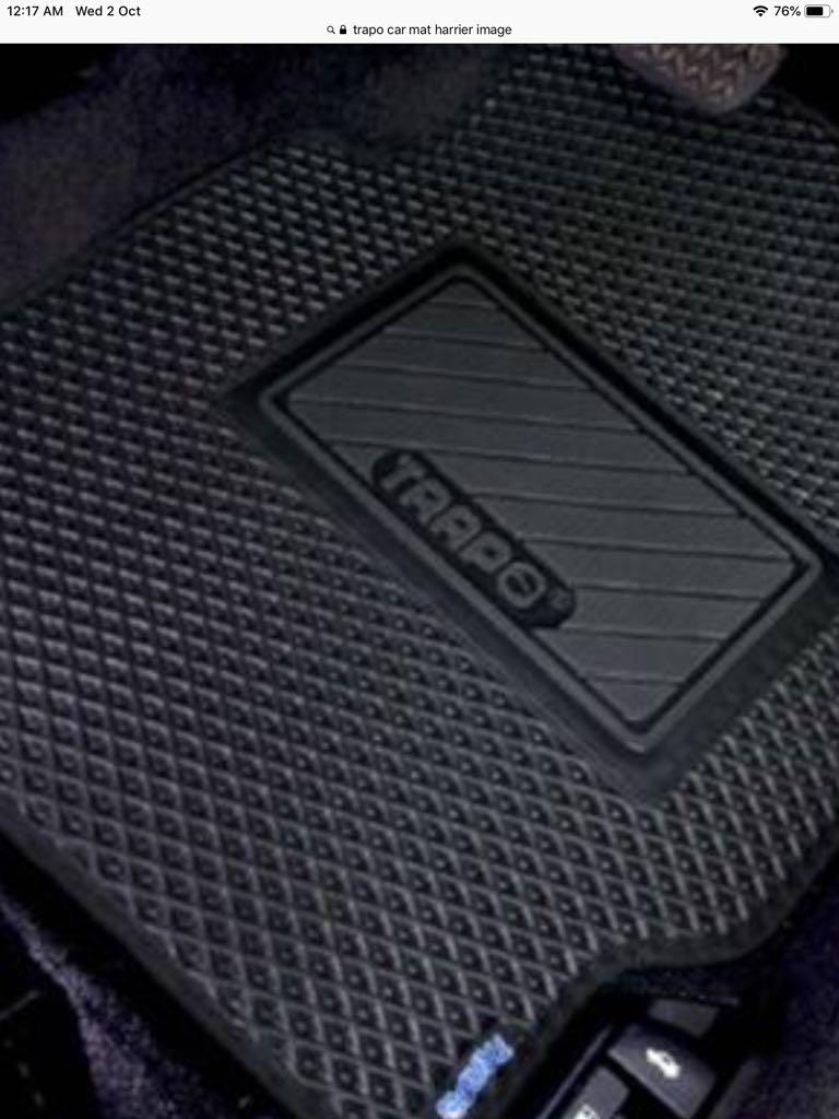 Trapo Honeycomb Floor Mats for Toyota Harrier Car Accessories