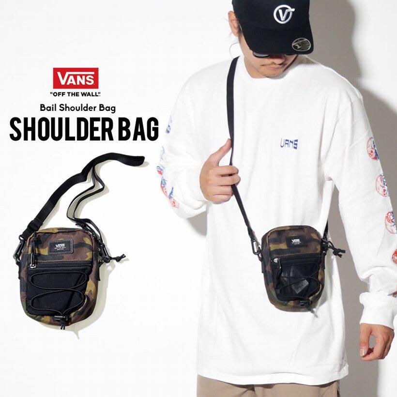 Vans bail shoulder bag camo Clearance