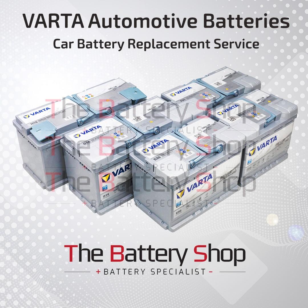 Varta Automotive Batteries Efb Agm Car Battery 24hr Onsite Car Battery Replacement Car Accessories Accessories On Carousell