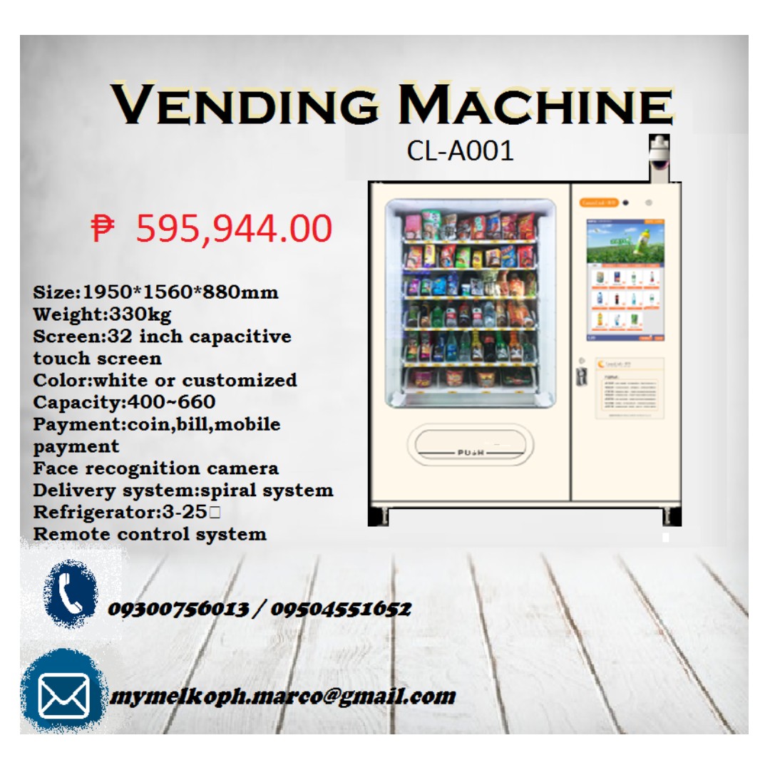 Vending Machine, Food & Drinks, Beverages on Carousell