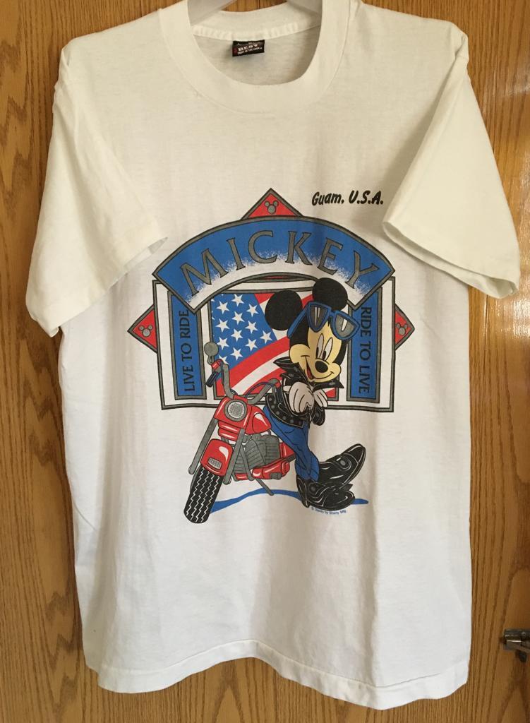 Vtg Mickey Mouse X Harley Davidson Men s Fashion Tops Sets