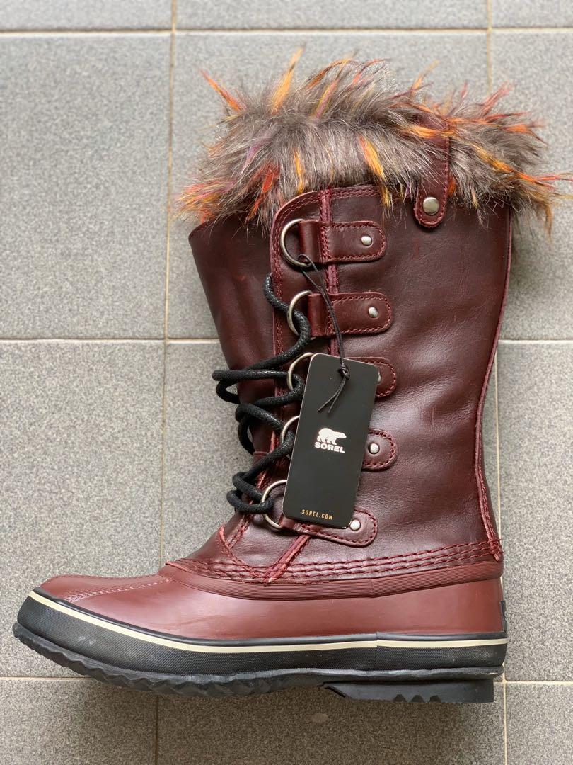 Winter Boots Authentic Sorel Joan of Arctic Lux Shearling Women s Fashion Footwear Boots on Carousell