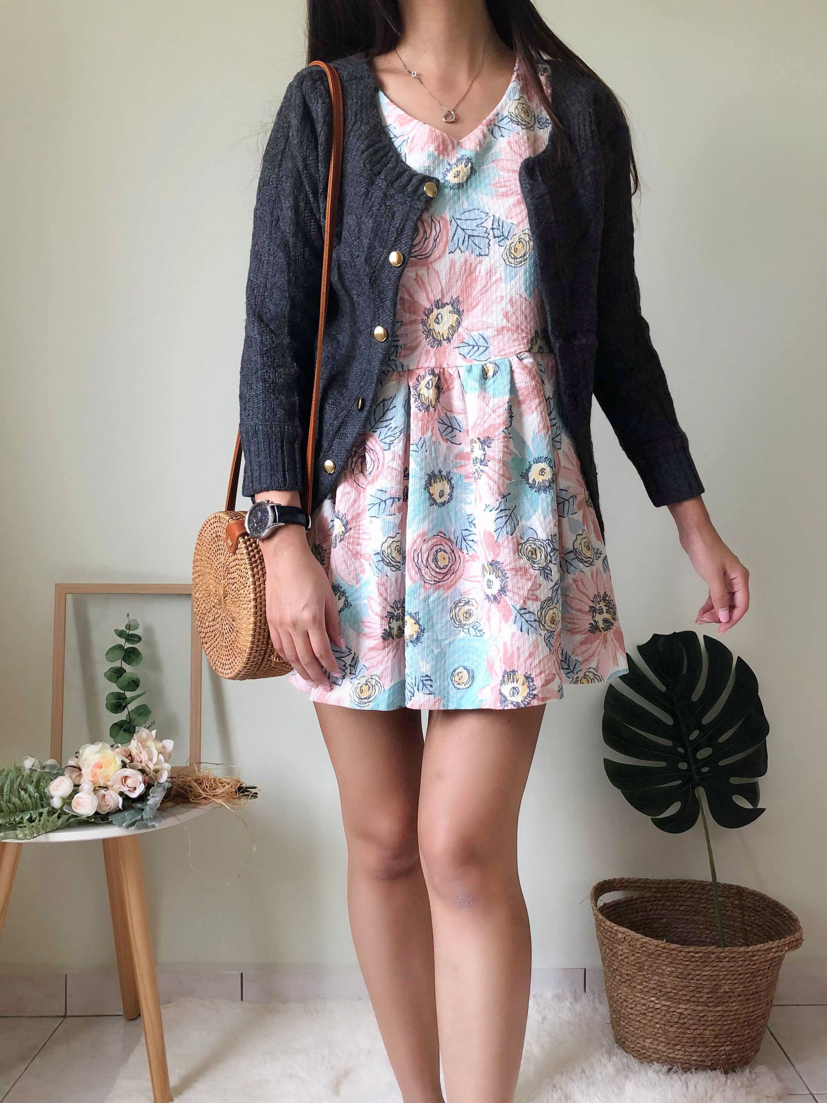 Short dress cardigan clearance