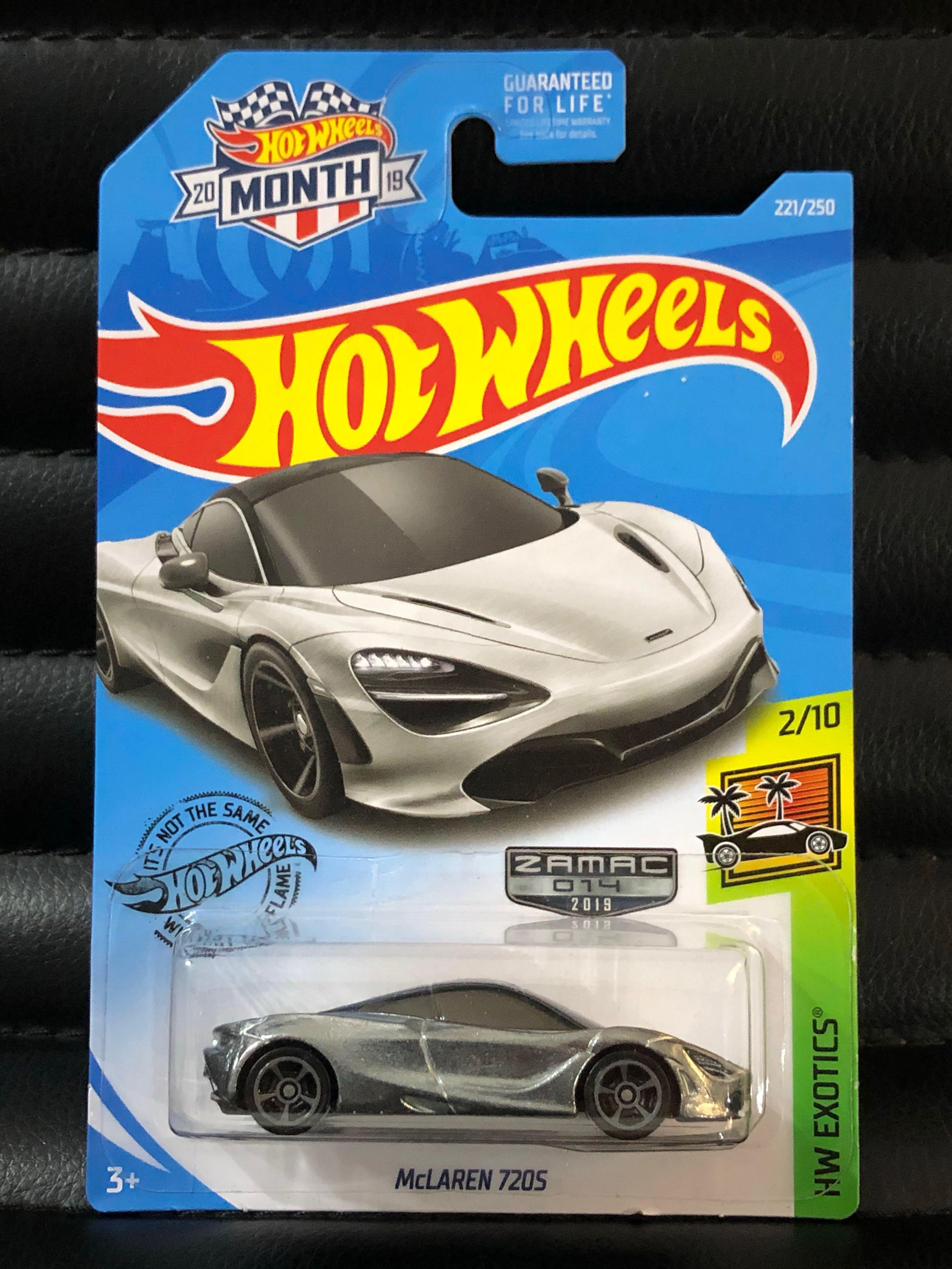 014 Hot Wheels 2019 Zamac McLaren 720S