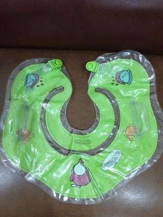 Baby neck floater ring - green