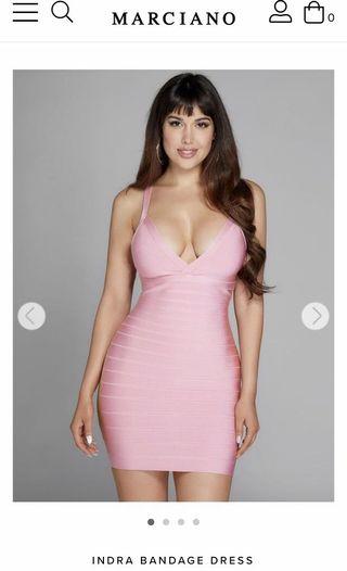 Pink Bandage Marciano Dress