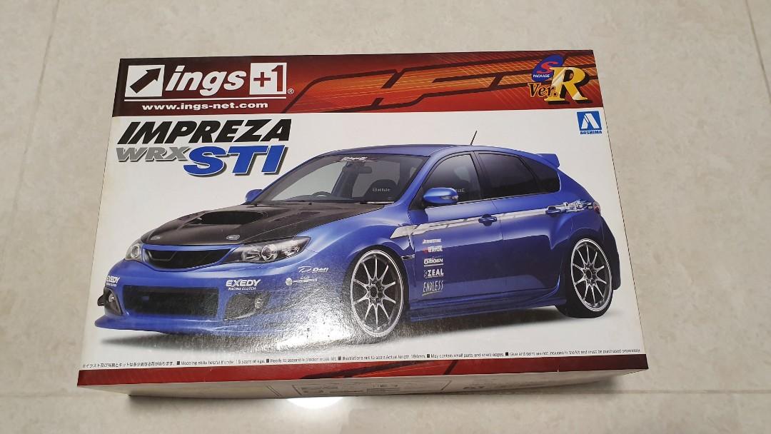 1 24 Aoshima Subaru Impreza Wrx Sti 5door Ings Ver Details Parts Toys Games Others On Carousell
