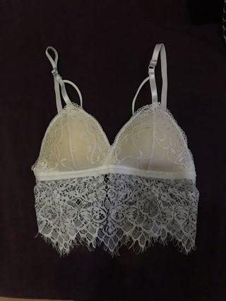 White Lace Bralette