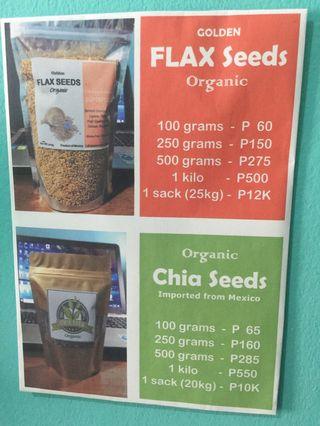Chia Seeds/ Flax Seeds