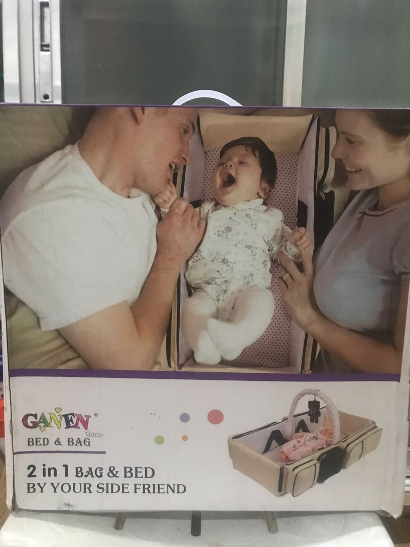 baby bag and bed 2 in 1