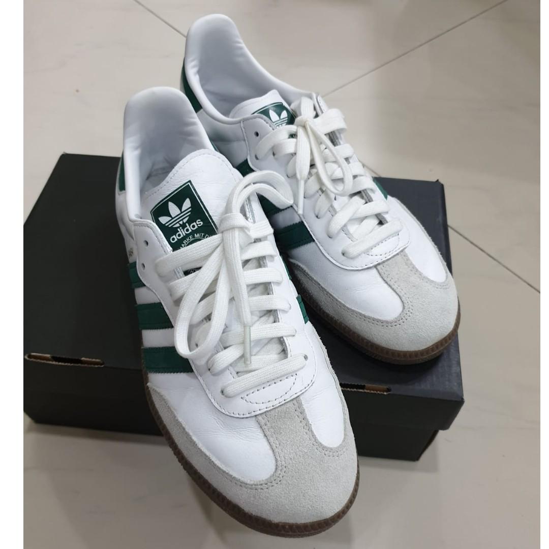 samba white green