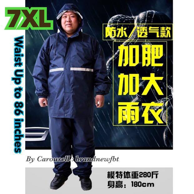 Raincoat set best sale for men