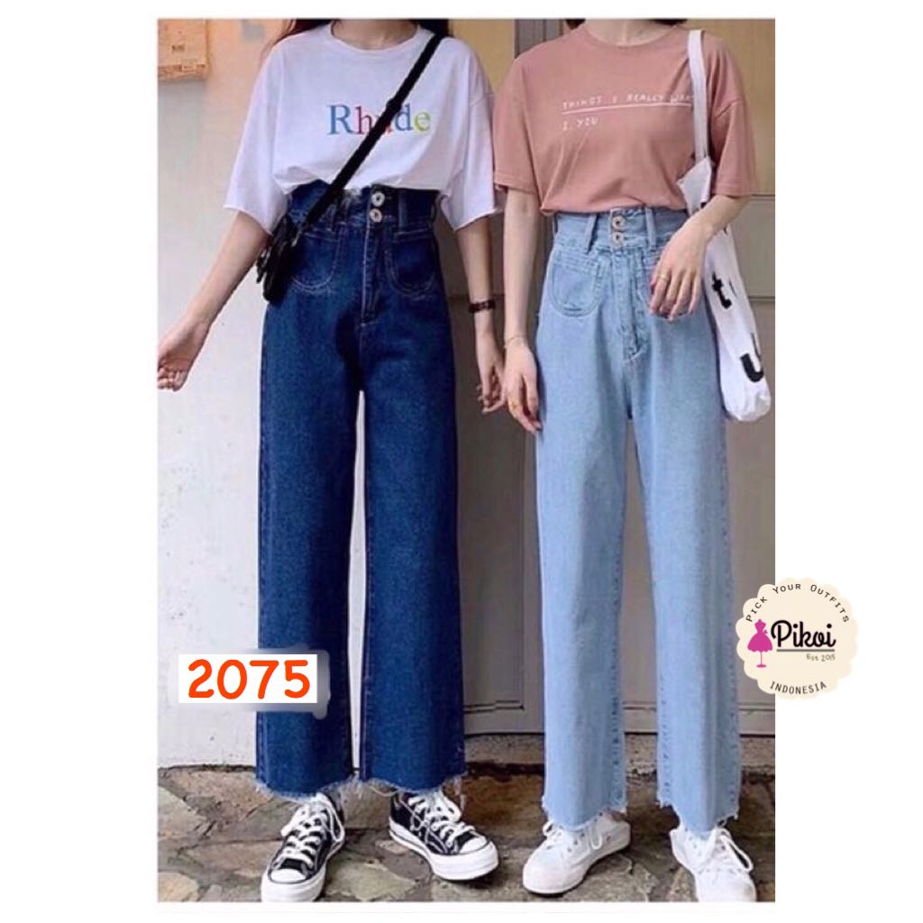 Boyfriend Jeans / kulot jeans / Celana 