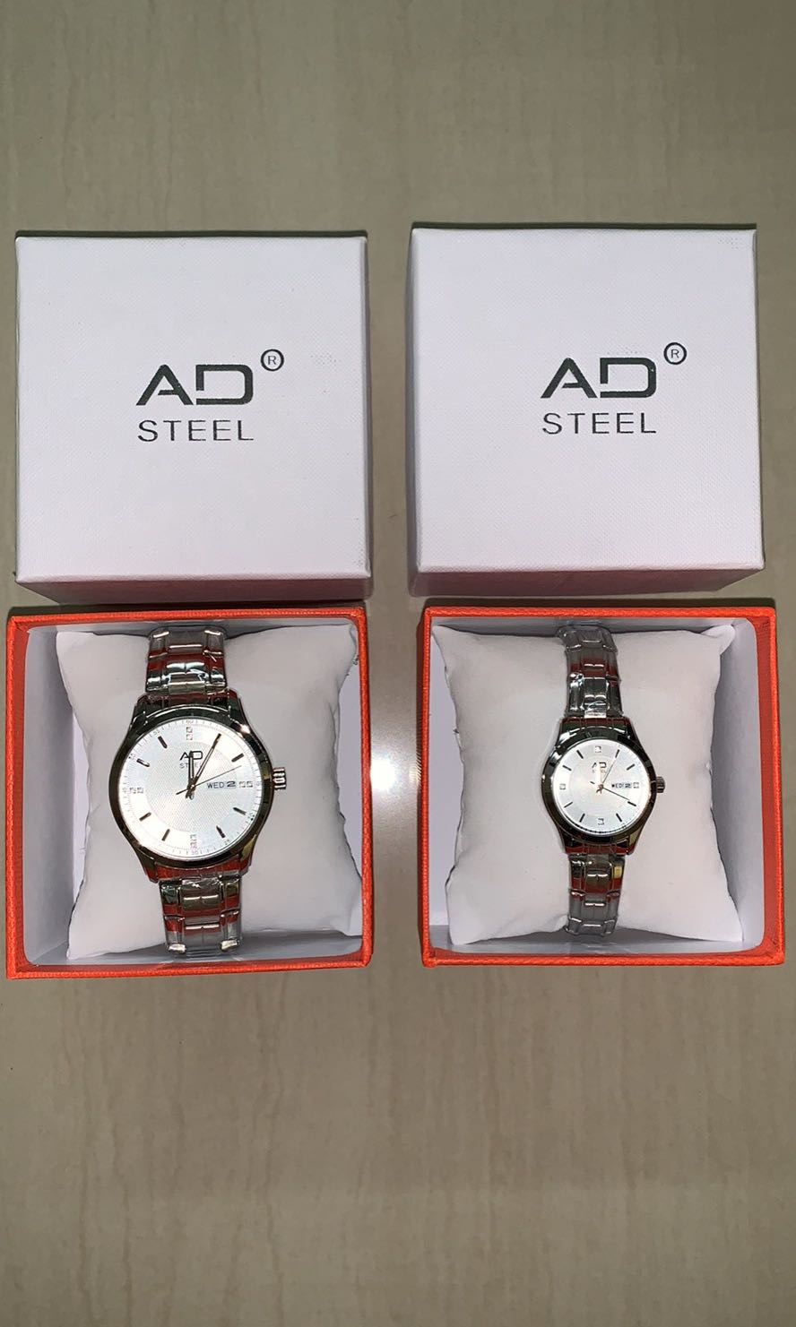 Ad steel watch made in outlet