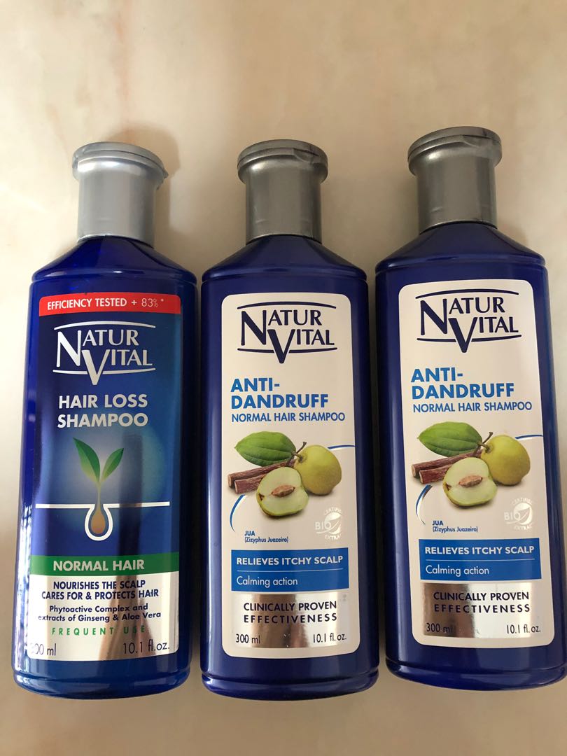 Bundle Of 3 Natur Vital Shampoo Premium Haircare And Best Hair