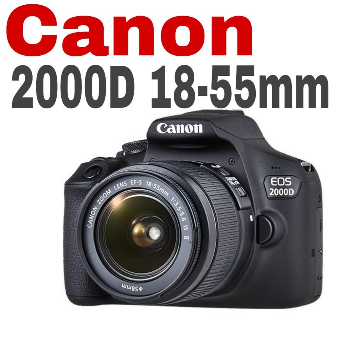 Canon Eos 2000d, Photography, Cameras on Carousell