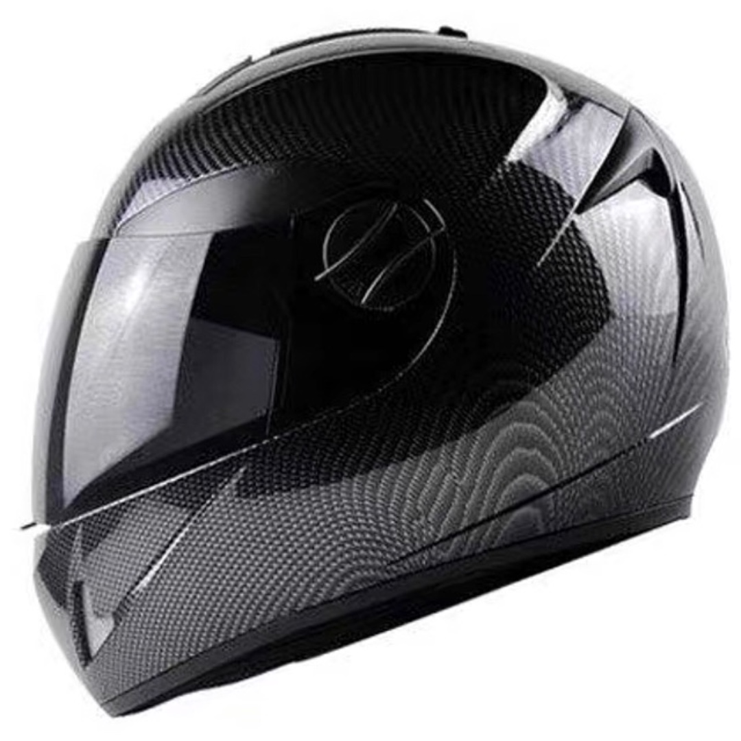 Carbon Fibre Full Face Motorcycle Helmet Motorbike Bike RG, Motorcycles