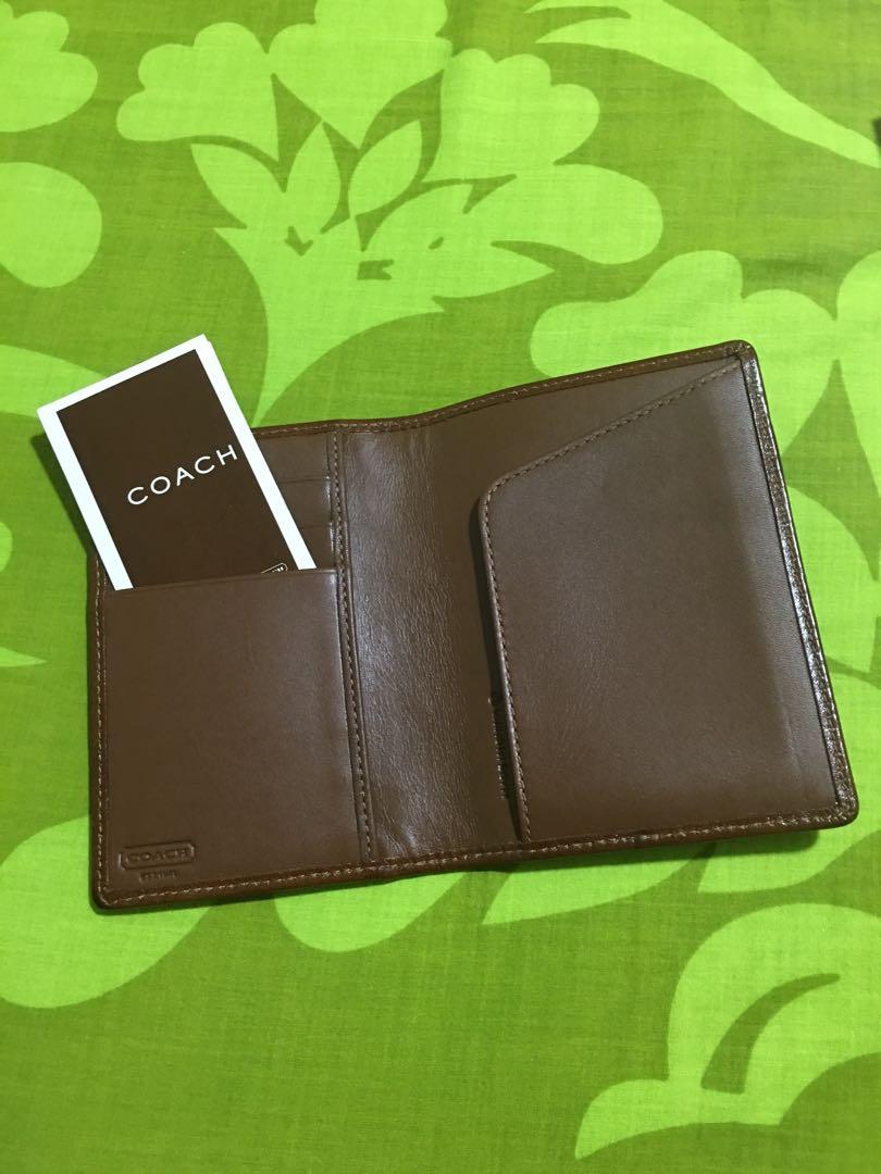 Coach Passport Holder, Luxury, Bags & Wallets on Carousell