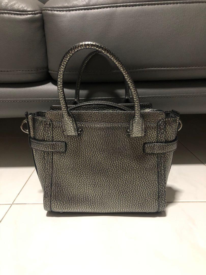 Coach swagger grey top