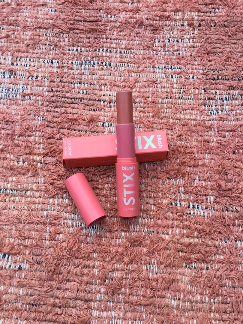 colourpop blush stix hooked
