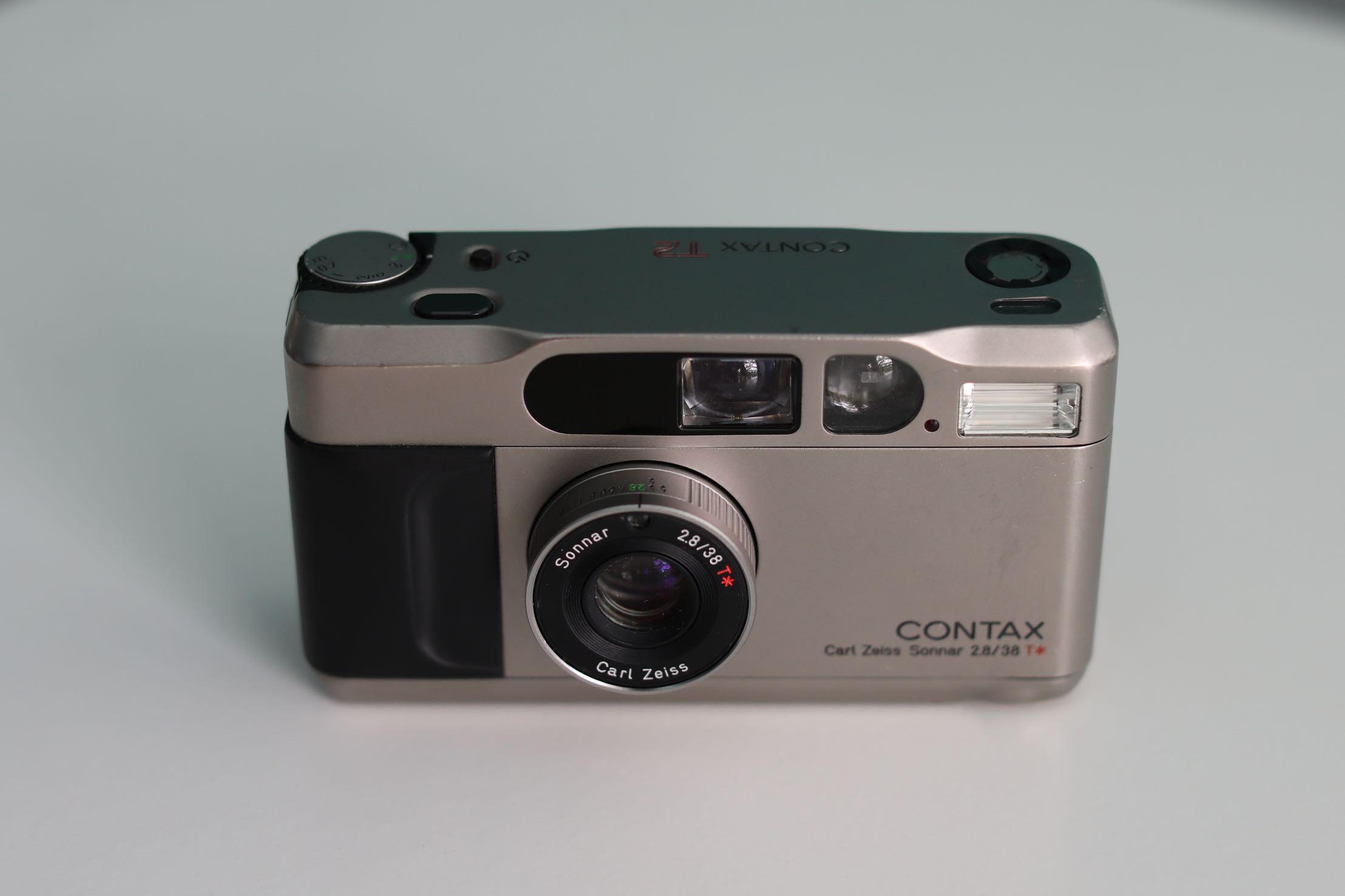 Contax T2 35mm film camera (Carl Zeiss T* Sonnar f2.8/38mm) - FILM ...