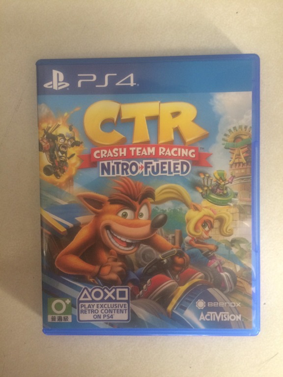 Crash Team Racing Nitro Fueled Region 3 ALL PS4 Bekas CTR