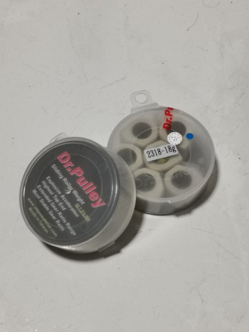 Dr. Pulley 23 × 18 Round Roller Weights CN/CF 250cc JD's Custom Buggies Dr. Pulley 23 × 18 Round Roller Weights CN/CF 250cc JD's Custom Buggies
