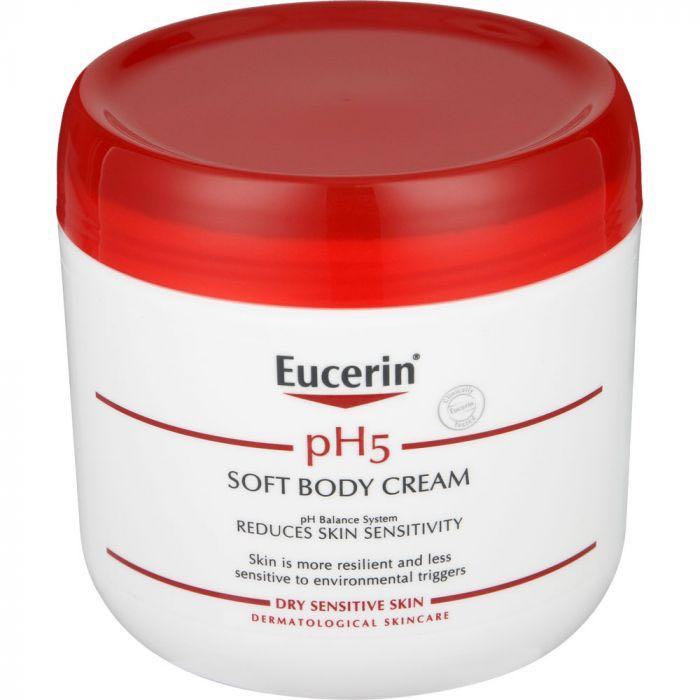 Eucerin pH5 Soft Body Cream 450ml, Beauty & Personal Care, Bath & Body
