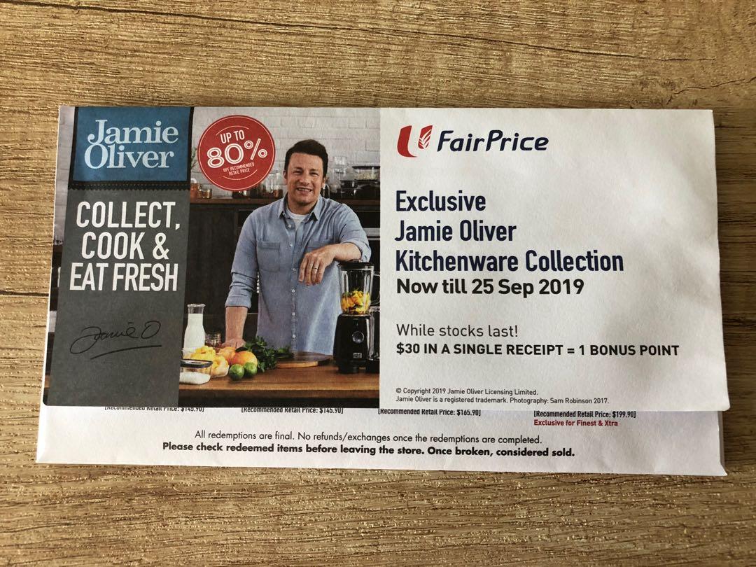 Bonus Point Fairprice Exclusive Jamie Oliver Kitchenware Collection Everything Else On Carousell