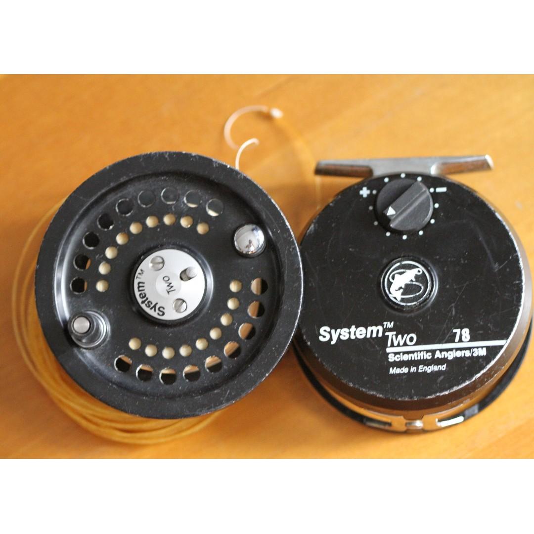 sold SCIENTIFIC ANGLERS MASTERY SERIES 6-7wt FLY REEL, ENGLAND